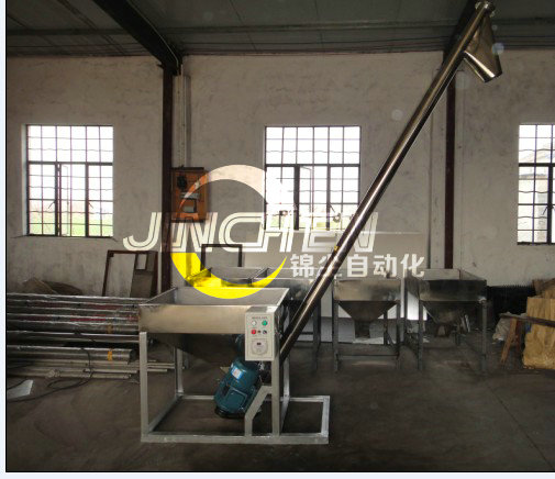 一臺螺桿上料機(jī)