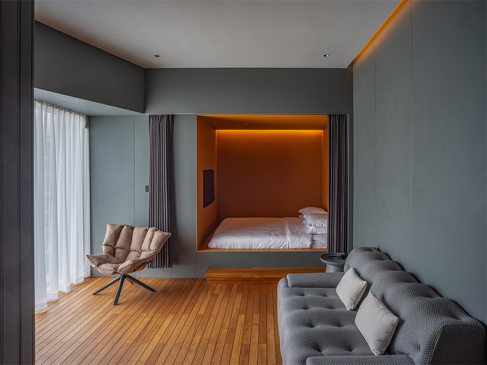 未來(lái)感十足的工業(yè)風(fēng)酒店裝修設(shè)計(jì)——YIN Hotel(圖10)