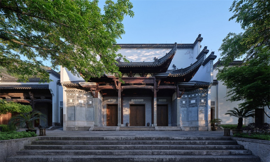徽派特色酒店裝修  蘭亭安麓度假酒店設(shè)計裝修實景圖